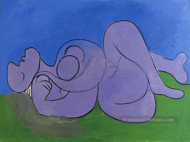 La sieste 1919 cubisme Pablo Picasso Peintures à l'huile
